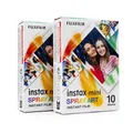 Produktbild: 2x Fuji Instax Mini Spray Art 10 Blatt graffiti Effekt Film