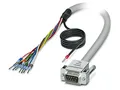 Produktbild: 2926399 Kabel D-Sub 9pin Stecker,Kabel PVC L: 2m grau 1: 1 Verbindung PHOENIX CO