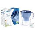 Produktbild: BRITA Wasserfilter-Kanne Marella XL bl Wasserfilter 3,5 l Fassungsvermögen 2,5 l gefiltertes Wasser Filterkartuschen-Wechselanzeige