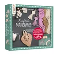 Produktbild: Kreativ-Set Einfach Makramee. Mit Anleitungsbuch und Material: Box (24 x 21,5 x 3,5 cm), Buch (32 S., DIN A5, Softcover), 30 m Garn in 3 Farben, Holzperlen, Holzring, Herzkarabinier (Kreativ-Sets)