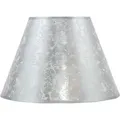 Produktbild: Lourdes lampenschirm konisch silber 15dx8dx12h klemme