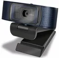 Produktbild: LogiLink UA0379 - Konferenz HD-USB-Webcam Professional, 80° Weitwinkelobjektiv, Dual-Mikrofon mit Rauschunterdrückung, Autofokus, Sichtschutzabdeckung, für Videokonferenzen & Live-Streaming, schwarz