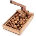 Produktbild: Nussknacker Aus Massivem Holz, Robuster Nussentsafter