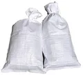 Produktbild: Fa.ars 2 Hochwasser Sandsäcke PP 40x60 cm Hochwassersack weiß Hochwasserschutz Sandsack