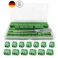 Produktbild: YIXISI Schraubklemmen 100 Stück 2-Pin 3-Pin 5mm PCB Steckverbinder 85 C 8A