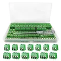 Produktbild: YIXISI 100 Stücke 5mm 2 Pin / 3 Pin PCB Mount Screw Terminal Block,