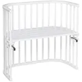 Produktbild: Babybay Beistellbett Babybay Original, Weiß, Holz, Buche, 46x79x87 cm, EN 71, Lattenrost stufenlos höhenverstellbar, Babymöbel, Babybetten, Beistellbetten