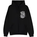 Produktbild: Disney Rundhalspullover Lilo & Stitch - Metal Graphic Men's Zipper Hoodie schwarz L
