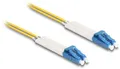 Produktbild: Delock 88071 Glasfaser LWL Anschlusskabel 2m Gelb [1x LC-Stecker - 1x LC-Stecker] 9/125 µ Singlemode OS2