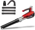Produktbild: Einhell Akku-Laubbläser GP-LB 18/200 Li GK-Solo Power X-Change (Li-Ion, 18V, Axial-Impeller-Technologie, Blasleistung 670 m³/h, Dachrinnen-Reinigungsset, ohne Akku & Ladegerät)