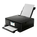 Produktbild: Canon PIXMA TS8750 Multifunktionsdrucker 3in1 (Tintenstrahl,Drucken, Kopieren, Scannen, A4, 10,8 cm Touch LCD, WLAN, Duplexdruck, 2 Papierzuführungen, 2 x 100 Blatt, 6 Separate Tinten) schwarz