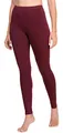 Produktbild: Ladeheid Leggings Damen aus Baumwolle Bequeme und Lange Leggins für Frauen für Frühling Sommer Herbst Winter Saison LA40-133 (Weinrot, M)