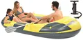 Produktbild: Sandora 286 x 152 cm 3 Personen Schlauchboot mit Doppelhubpumpe max 260 kg