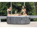 Produktbild: Aufblasbarer Whirlpool Intex Pure Spa 128440 Bubble Massage grau