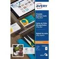 Produktbild: AVERY Zweckform Visitenkarten 185 g/m2 Weiß 25 Blatt à 10 Stück