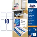 Produktbild: Avery Zweckform C32010-25 Classic Visitenkarten, 85 x 54 mm, beidseitig