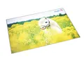 Produktbild: Läufer 46651 Schreibtischunterlage Pferd im Rapsfeld, 53x40 cm, rutschfeste Schreibunterlage für Kinder, Zubehör für Kinderschreibtisch, mit transparenter Seitentasche