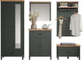 Produktbild: trendteam 5-teiliges Garderobenset Stanton Tannengrün B/H/T ca. 261/198/39 cm