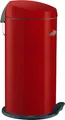 Produktbild: Wesco Abfallsammler Capboy Maxi Base, Tretabfallsammler, Mülleimer, Rot, Stahlblech, 22 L, 121531-02