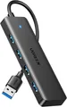 Produktbild: UGREEN 4-Port USB 3.0 Hub Verteiler 5Gbps USB Mehrfachstecker Splitter für
