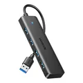 Produktbild: HUB 4IN1 USB-A -> USB-A X4 - BLACK UGREEN