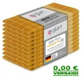 Produktbild: Glart 48YI2 10 St. Geschirrtücher Küchentücher 50x70 cm 100% Baumwolle gelb