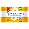 Produktbild: GUT&GÜNSTIG Feuchtes Toilettenpapier frisch & sanft Kamille 1-lagig, 2x 70 Tücher
