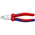 Produktbild: Knipex Kombizange verchromt mit Mehrkomponenten-Hüllen 180 mm