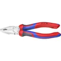 Produktbild: KNIPEX 03 05 180 SB Kombizange mit Mehrkomponenten-Hüllen verchromt 180 mm (SB-K
