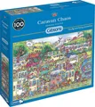 Produktbild: GIBSONS Puzzle Chaos der Wohnwagen 1000 Teile