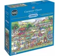 Produktbild: GIBSONS Puzzle Puzzle Chaos der Wohnwagen 1000 Teile, Puzzleteile