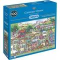 Produktbild: GIBSONS Puzzle Chaos der Wohnwagen 1000 Teile