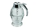 Produktbild: Westmark Honigspender Glas 200ml Honigbirne Silber Wabenmuster 65132260