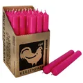 Produktbild: 25 Stabkerzen Neon Pink - Neon Pink 180 x 22 mm Kerzenfarm Kerzen Candle