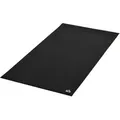 Produktbild: HOMCOM Bodenschutzunterlage Fitnessgeräte PVC Schwarz 180x90x0,6cm   Aosom