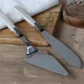 Produktbild: 2tlg Chic Antique Tortenheber Kuchenmesser Antik Perlmutt Weiß Vintage Shabby