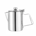 Produktbild: HENDI Kaffee-/Teekanne, mit Klappdeckel, Kaffeekanne, Wasserkessel Tropfwasserkocher, Kaffee, 0,5L, ø74x(H)123mm, Edelstahl