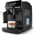 Produktbild: Philips Kaffeevollautomat 2200 Series, 3 Kaffeespezialitäten, LatteGo Milchsystem, Touchdisplay, Schwarz (EP2230/10) - Schwarz