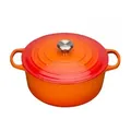 Produktbild: Le Creuset Bräter Signature 20 cm Ofenrot 2,4 L rund