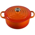 Produktbild: Le Creuset Signature Bräter rund 20 cm ofenrot