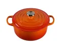 Produktbild: LE CREUSET Auflaufform Signature Bräter rund 20 cm ofenrot