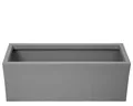 Produktbild: ONDIS24 Blumenkasten Vulkan 57L Gestein/Basalt Optik mit Wasserspeicher Pflanzenkasten, 79.5 x 29.5 x 29.5 (H) cm