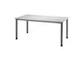 Produktbild: Hammerbacher Matrix Schreibtisch Rechteckig Grau, Silber 4 Füße 1.600 (B) x 800 (T) x 810 (H) mm Aluminium, Holz, Kunststoff, Spanplatte