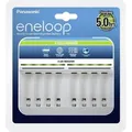 Produktbild: Panasonic Eneloop 8-Zellen Ladegerät ohne Akkus - Weiß