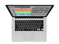 Produktbild: KB Covers Digital Performer QWERTY Schutzhülle für MacBook Air 13 Zoll / 33 cm, Transparent