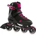 Produktbild: Rollerblade Inline-Skates Sirio 80 W (Schwarz/Beere) Inliner Roller-Skates 42,5