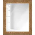 Produktbild: WANDStyle Wandspiegel H780 aus Massivholz in Eiche-Optik 50 x 60 cm im Stil Modern