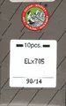 Produktbild: ORGAN 10 Nadeln ELx705 Stärke 90 für Babylock Overlocker und Cover