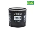 Produktbild: Ölfilter MANN-FILTER W712/43 für Ford Fiesta III Fiesta II
