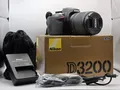 Produktbild: Nikon D D3200 24.2 MP SLR-Digitalkamera - Schwarz (18-105mm) Kit